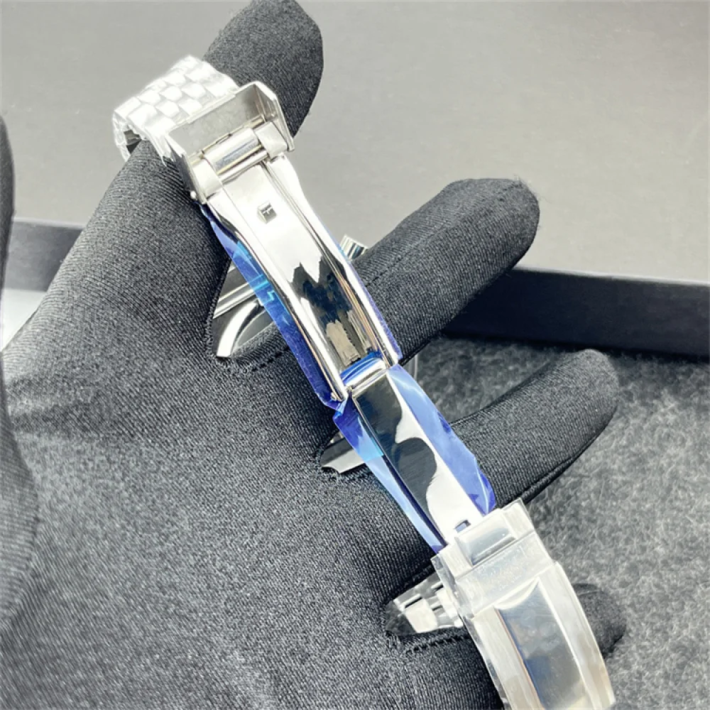 47MM Refined Steel Modified Watch Case Strap Set  for NH35 Movement SRPH77K1/15/17K1 Watch Accessories