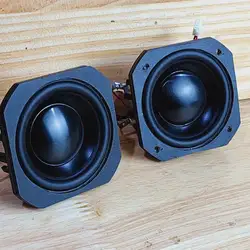 Pair = 2 Pcs of Tymphany peerless   2 inch  aluminium  cone  fullrange woofer for  HIFI AV Car desk audio