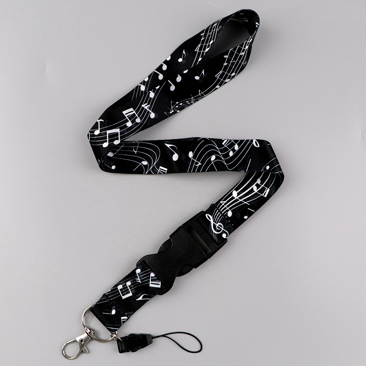 

Musical Note Buckle Lanyards Neck Strap for Phone Strap Lanyard for Keys ID Card Gym USB Badge Holder Neckband