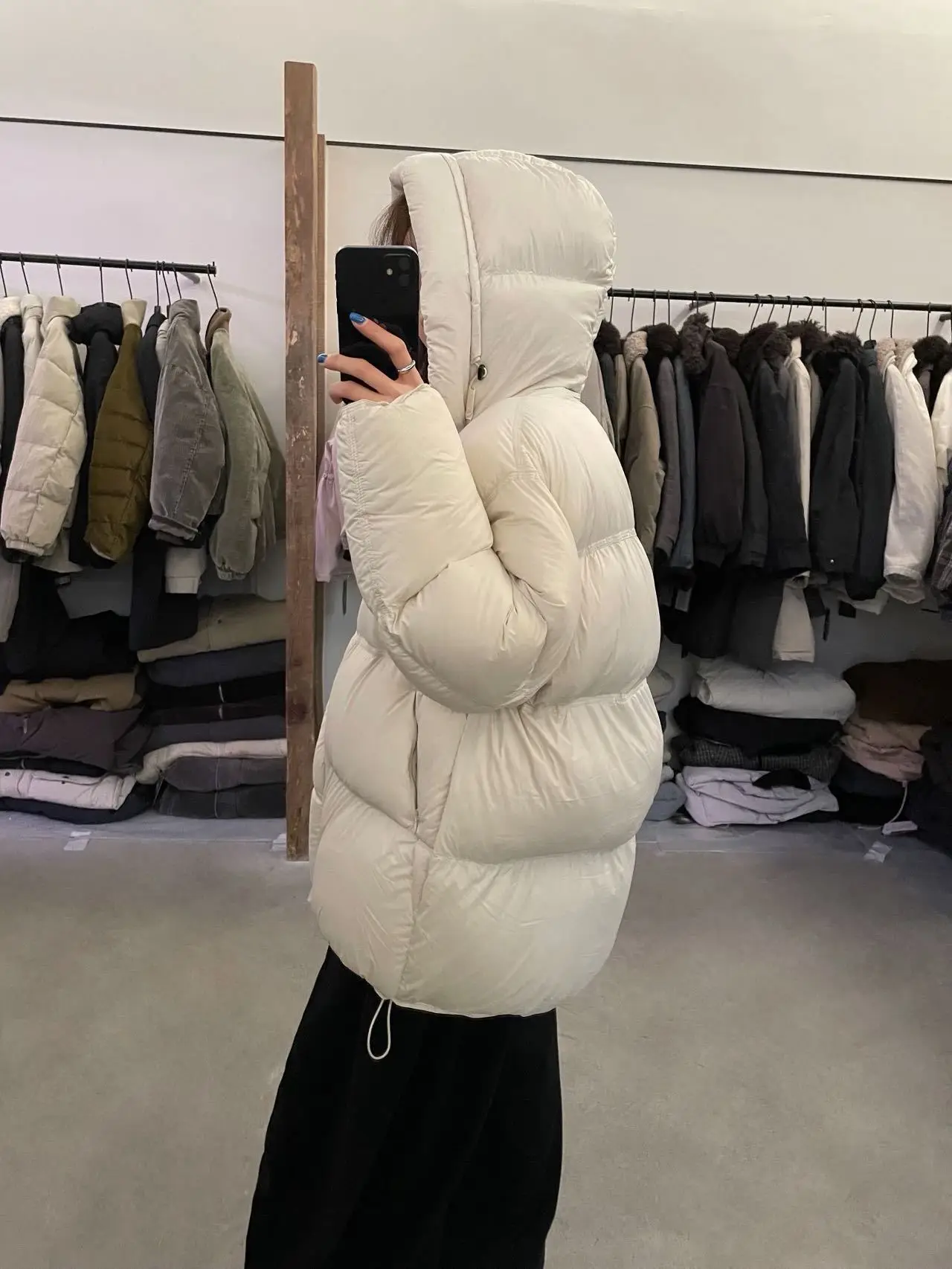 

Осень-зима ort Puffer Jaet Женская удобная универсальная куртка с воротником-стойкой и капюшоном D557 Faionable Commute Sle Regular S...