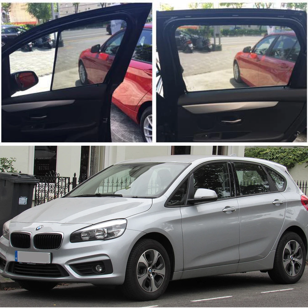 

For BMW 2 series F45 2014-2020 2021 Car Sun Visor Accessories Window Windshield Cover Sunshade Curtain Mesh Shade Blind Custom