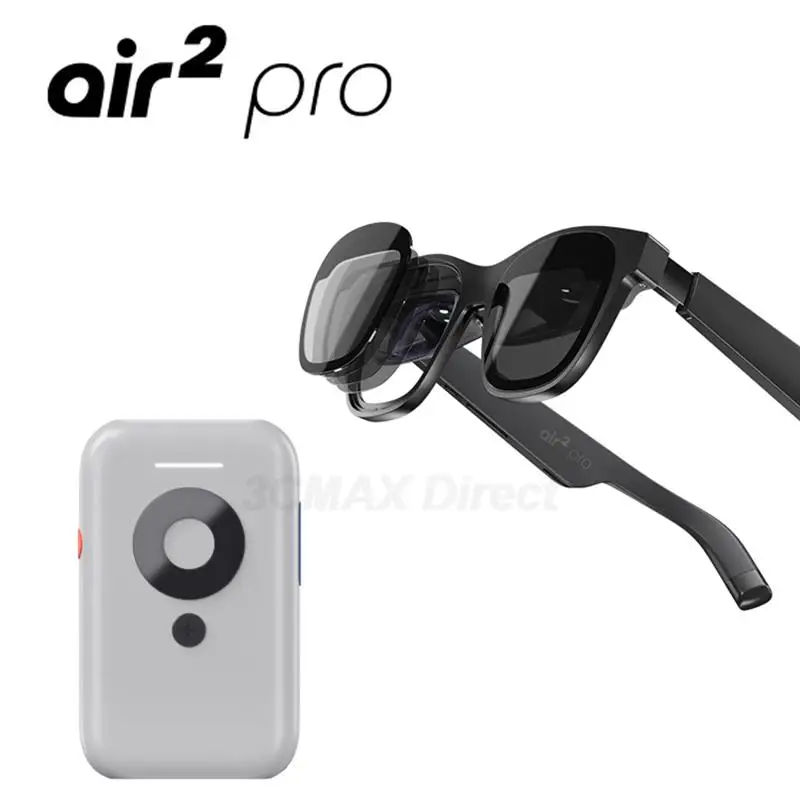 نظارات Nreal Air 2 pro AR الأصلية XREAL Air 130 بوصة شاشة عملاقة فضائية للسينما الخاصة عرض محمول VS نظارات Rokid MAX