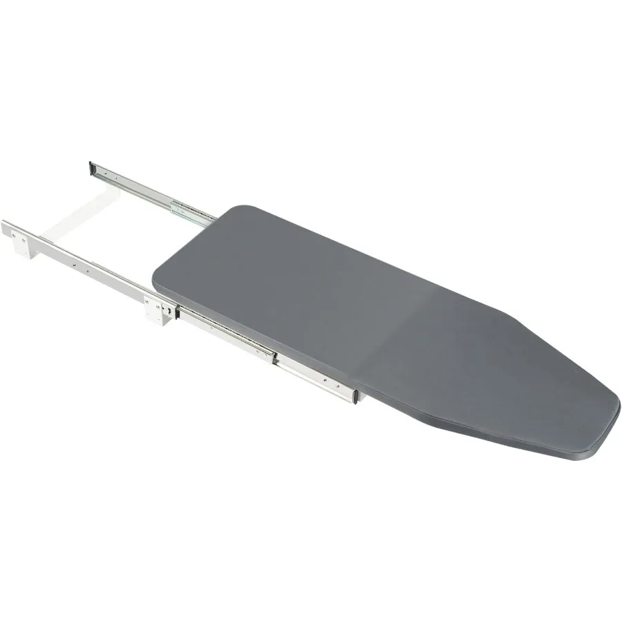 

Retractable Wall Mounted Ironing Board Folding Ironing Board Small Fold Down Ironing Boards with Removable Heat Resistant Cover,