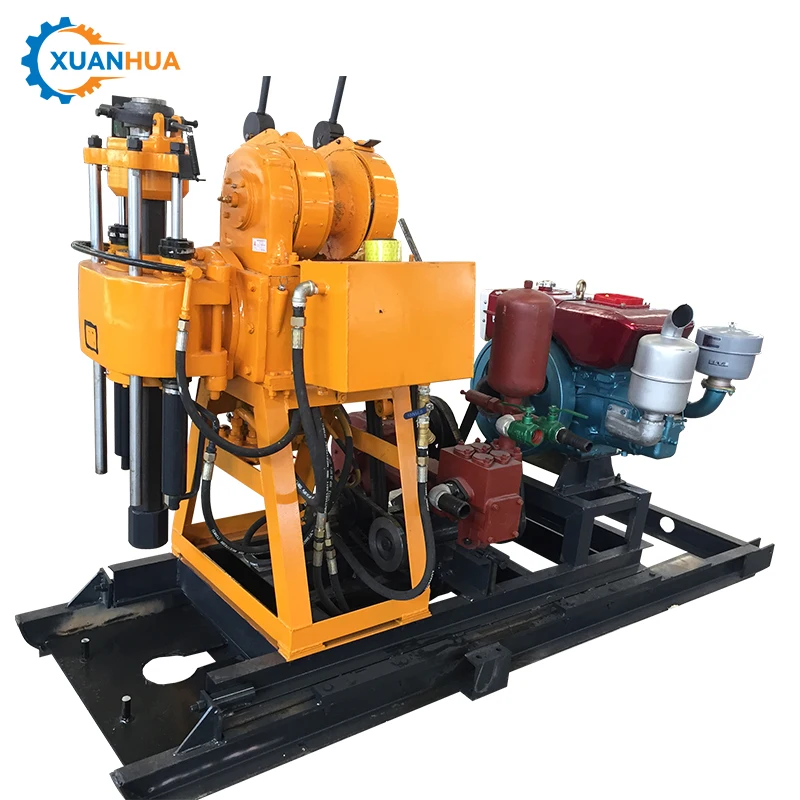 150m Mobile Water Well Drill Rig Portable Borehole Reverse Circulation Water Well Drilling Rig Machine