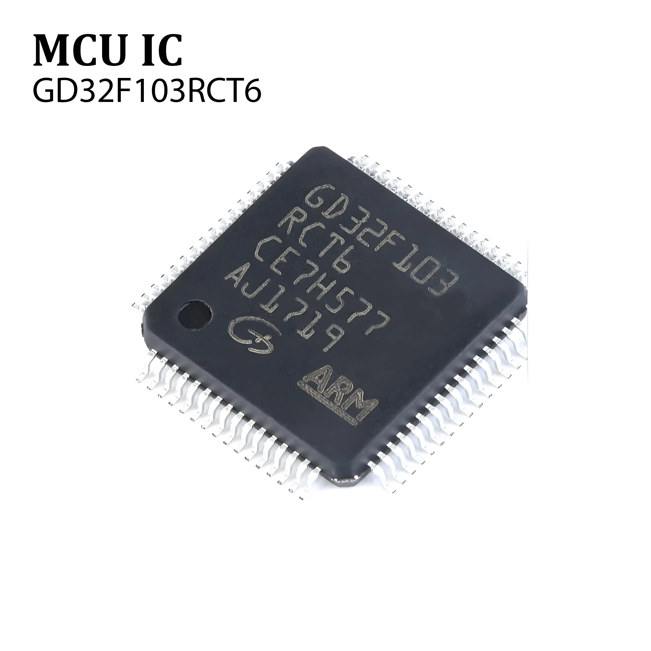 2pcs/lot Original New GD32F103RCT6 GD32F103 RCT6 LQFP-64 MCU 32-bit in stock