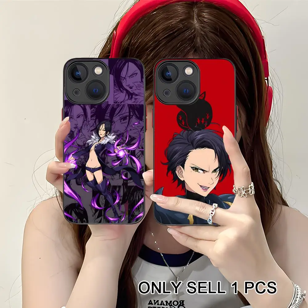 Seven Deadly Sins Merlin Phone Case for iPhone 17 16 15 14 13 12 11 X XR XS Air Pro Max Plus Mini Skin Feel Cover - view 5