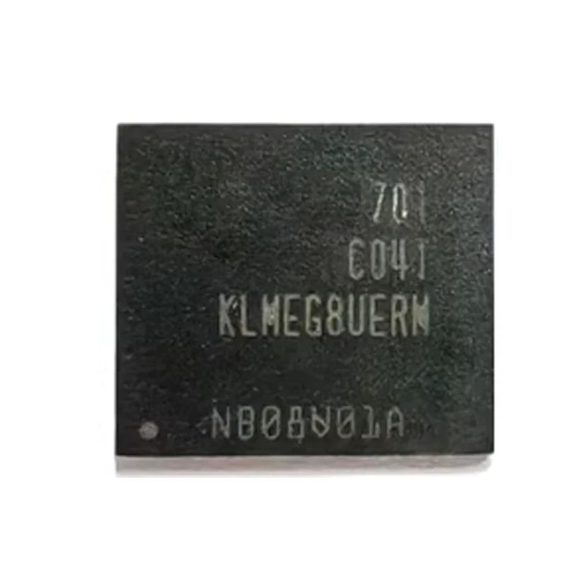 

KLMEG8UERM-C041 Brand new original chip 256GB 5.1 version flash memory font eMMC storage chip 0-10