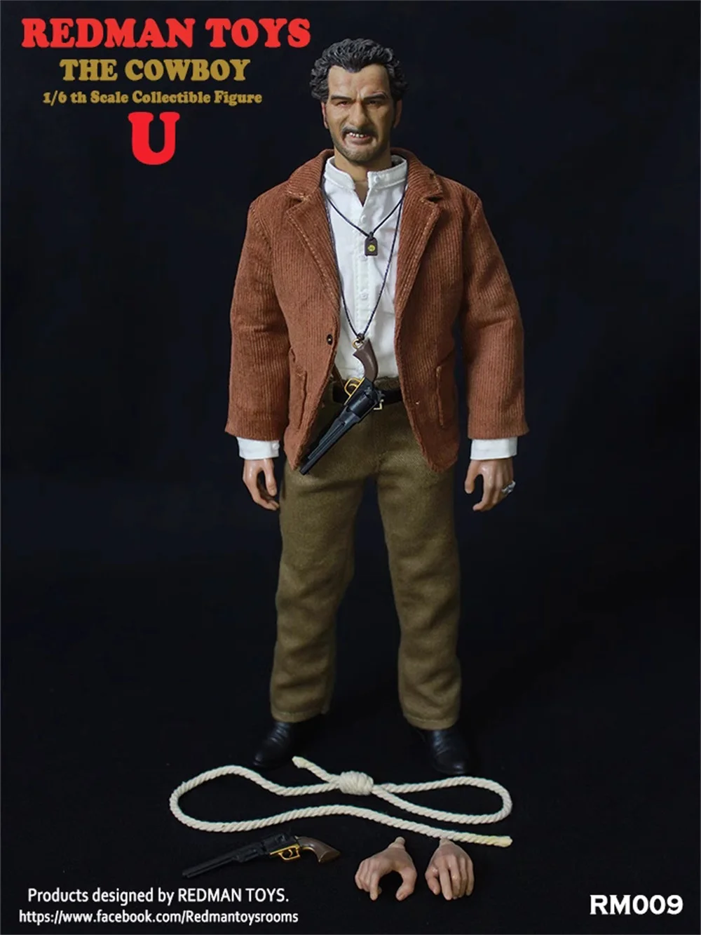 1/6th  REDMAN TOYS RM009 The US. West Cowboy Golden Treasure Male Man Full Set Action Figure For Fans Collect