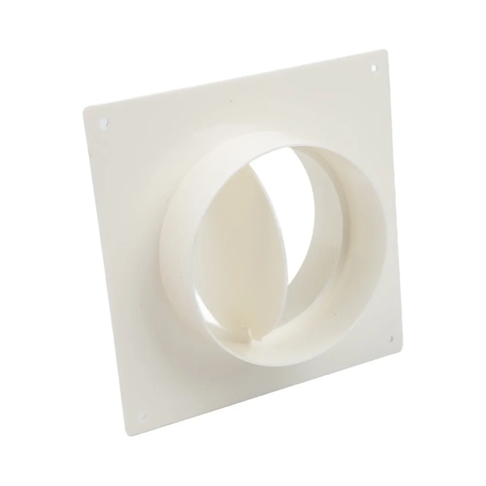 Dryer Vent Adapter For Home Use Ventilation System 4 100mm Duct Return Air Blocker Pre-Installed Balanced Damper