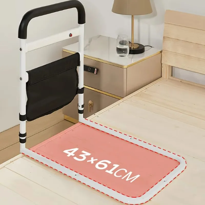 Bedside Auxiliary Hospital Home Safety Support Assist Care Height Adjustable Elderly Bed Assist Rail Inflatable Bed Rail