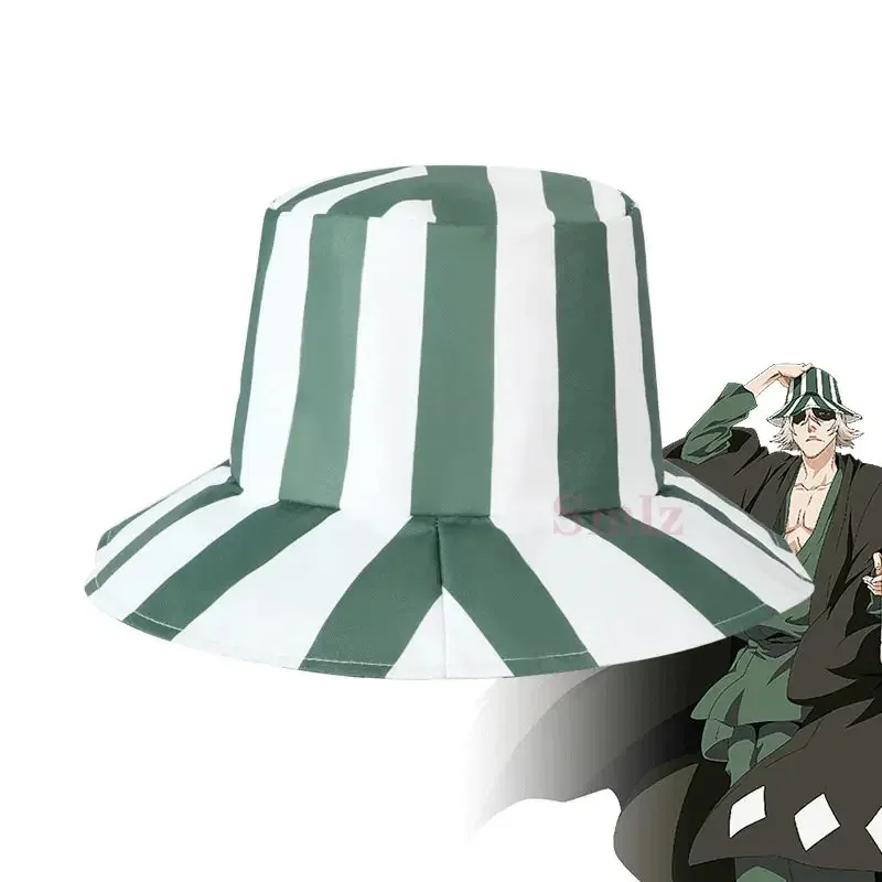 sisi 2233New 2025 Urahara Kisuke Cospaly Anime Bleach Cosplay Costume Aldult Grey Kimono Pants Hat Outfits Halloween Carnival Pa