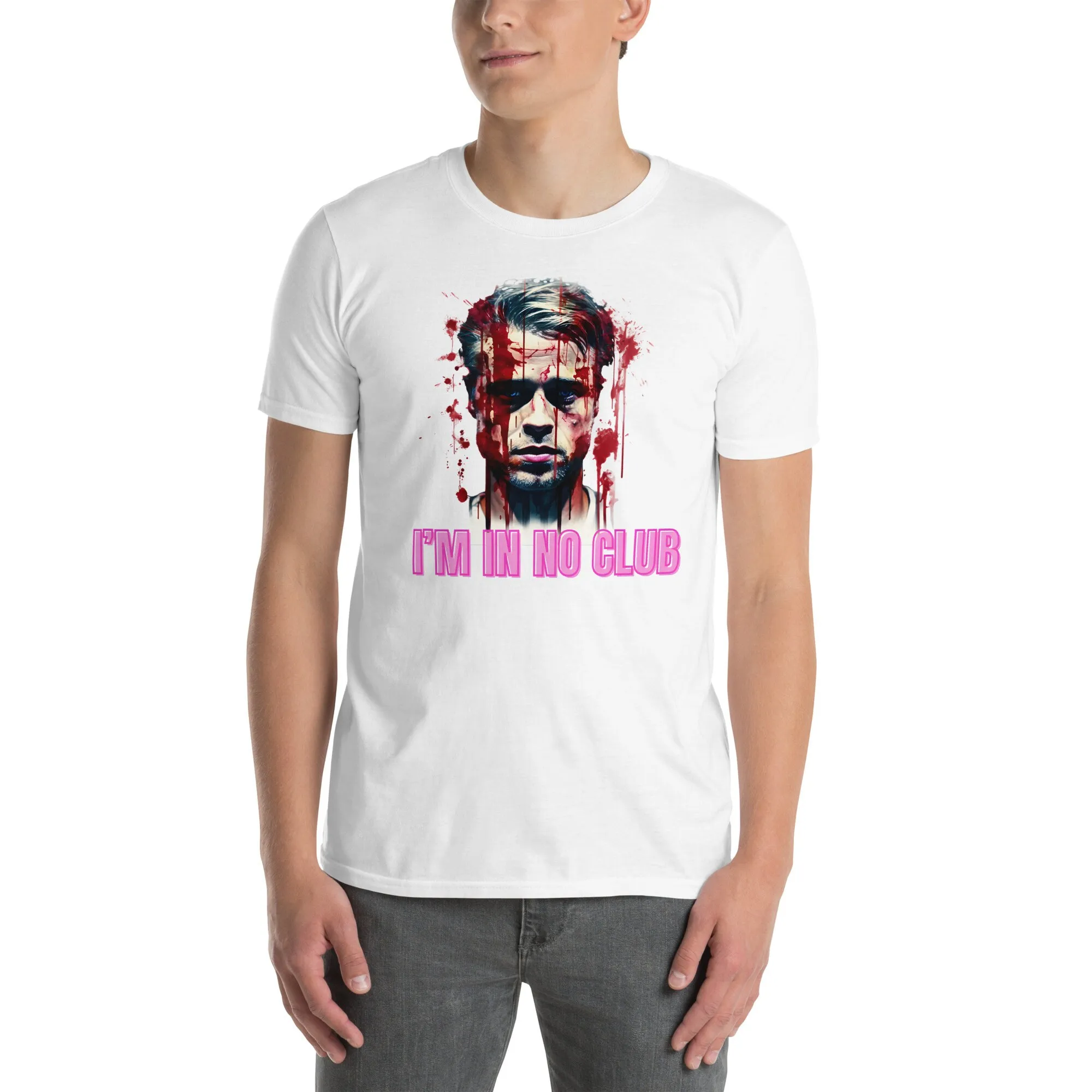 Fight Club Tyler Durden Brad Pitt T Shirt