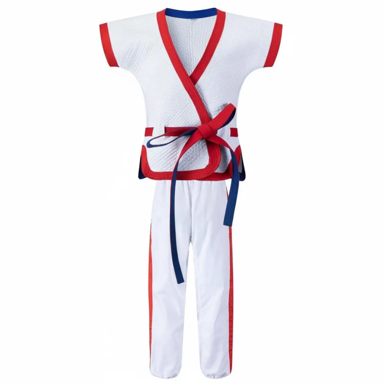 Mongolian Wrestling Suit for Adults Women Men Classic Sleeveless Jacket Matching Full Pants Cotton Linen Reinforced Trim Durable