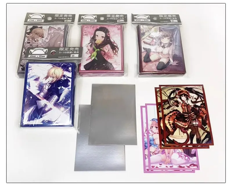 60 pz/borsa Anime Yu-Gi-Oh! ARC-V Kurosaki Ruri Yuzu Hiragi Card Sleeves gioco Yugioh Sleeve Cards custodia protettiva per regalo