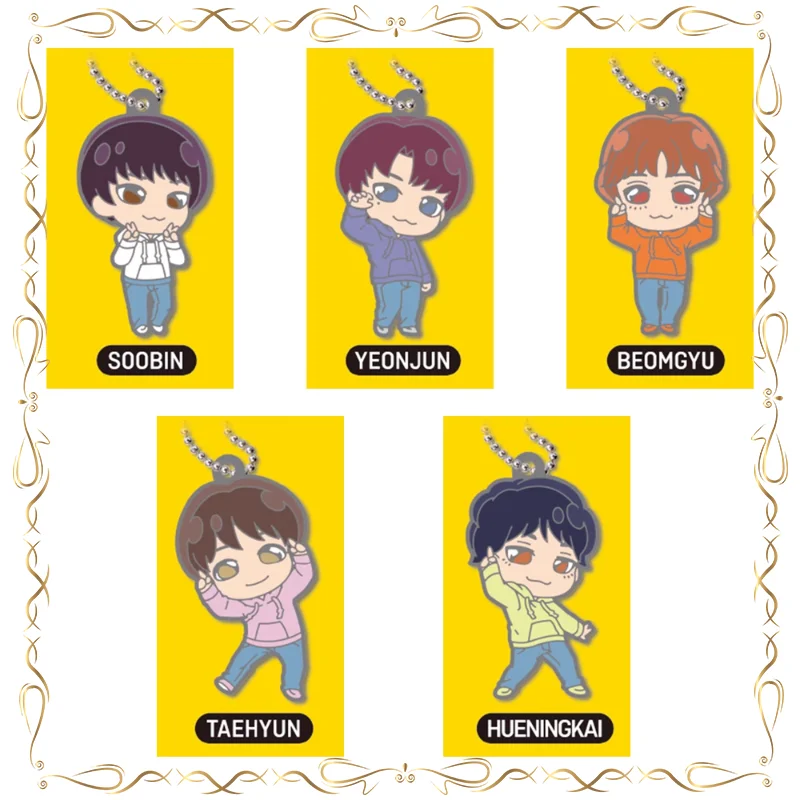 

SOOBIN Gashapon Soft Rubber Pendant Pendant Keychain Doll Pendant Collectible Toys Kids Gifts Action Figure Model Toys