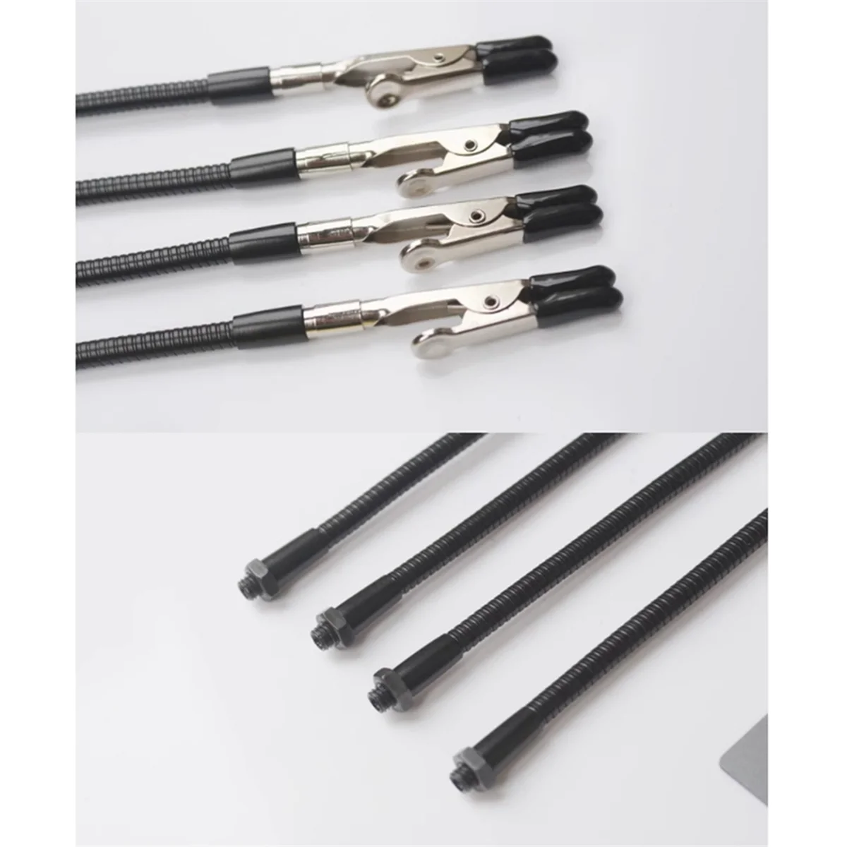 N18R ユニバーサルサードヘルピングハンズはんだ付け補助ツール PCB ボードホルダー 4 個の金属フレキシブルアーム付き TS101 TS80P SH72