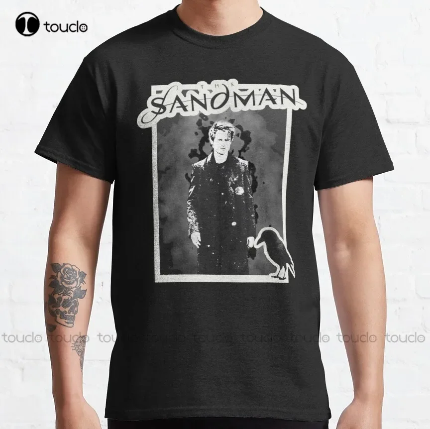 The Sandman Dream Morpheus Classic T-Shirt Vintage T Shirts For Men Cotton Outdoor Simple Vintage Casual Tee Shirts Xs-5Xl Retro