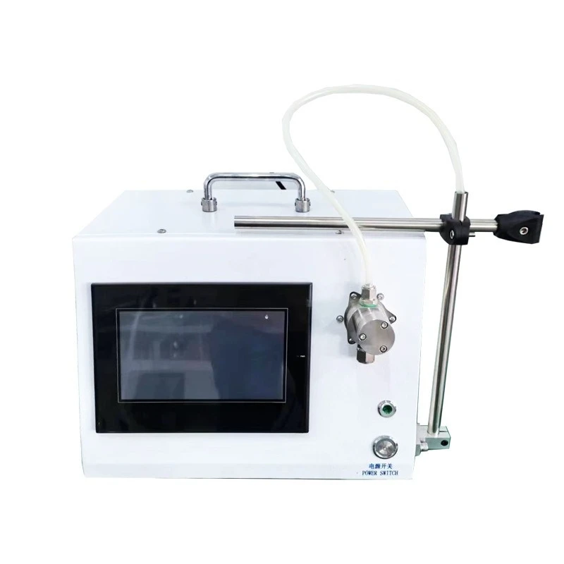 

Полуавтоматическая машина для розлива, высокоточная дозирующая машина для розлива жидкостей объемом 10-100 мл, ручная машина для розлива в небольшие емкости.