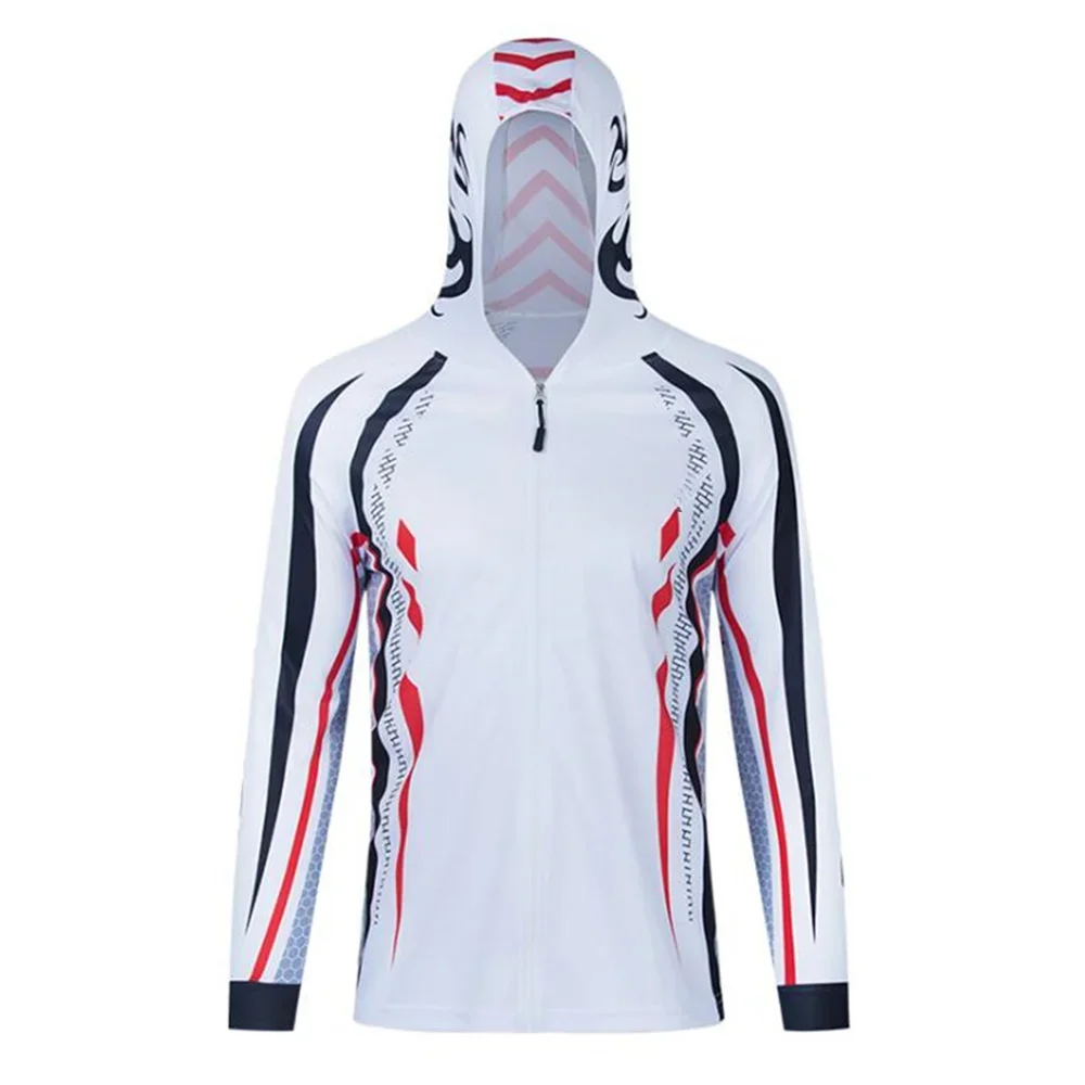 

Men's Popular Hooded Fishing Clothing Quick-drying Sun Protective Fishing Shirts