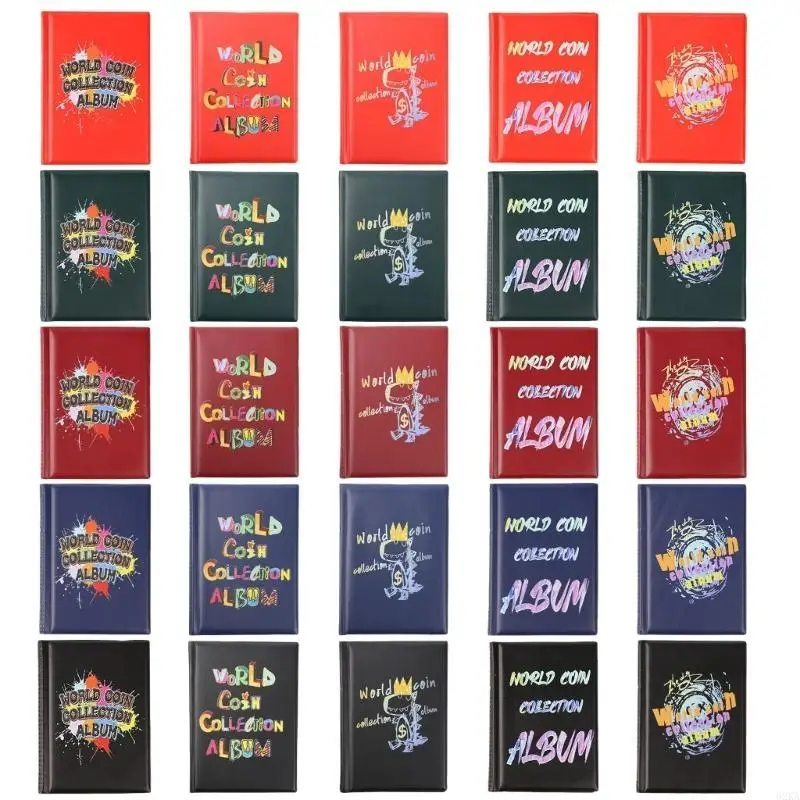 62ka 120 Pocket Coin Holder Book 2.9x2,9 см.