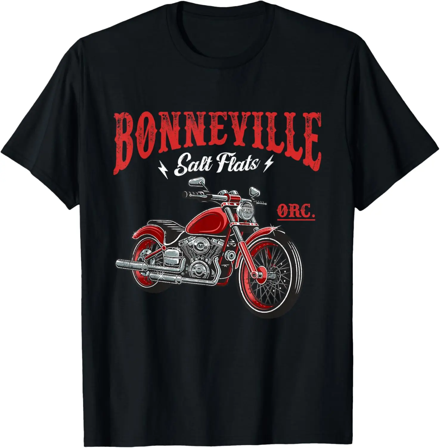 

Vintage Motorcycle Racing Bonneville Salt Flats Biker Lover T-Shirt