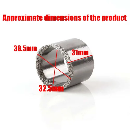 Imagen 2 del producto Accesorios para motocicleta, junta de tubo de escape, casquillo de sellado de silenciador para Piaggio Vespa GTS GTV GT Super 125 200 250 300 X9 X8 X7