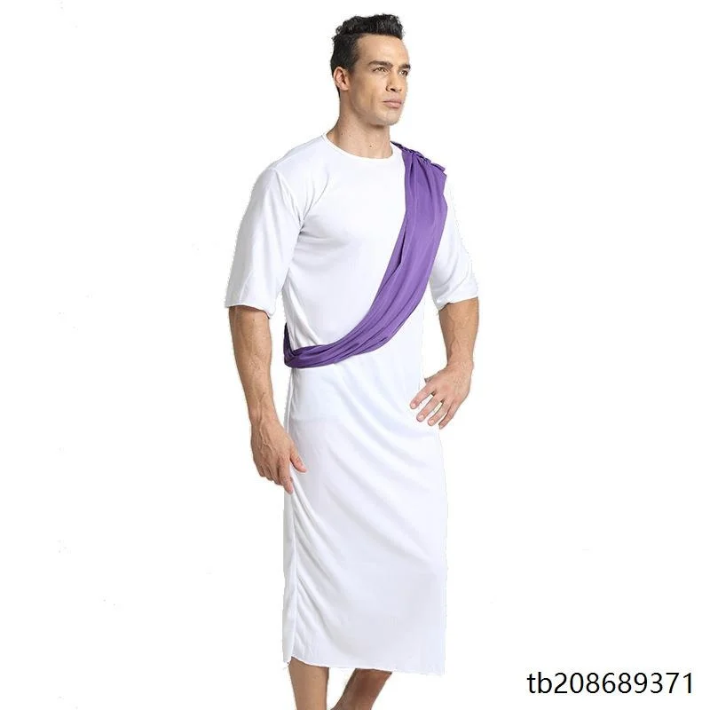 loween Cosplay Ancient Roman Warrior Godd Costume Men's Spartan Soldier Performance Outfit Ladies' Ethnic Stage Clothing