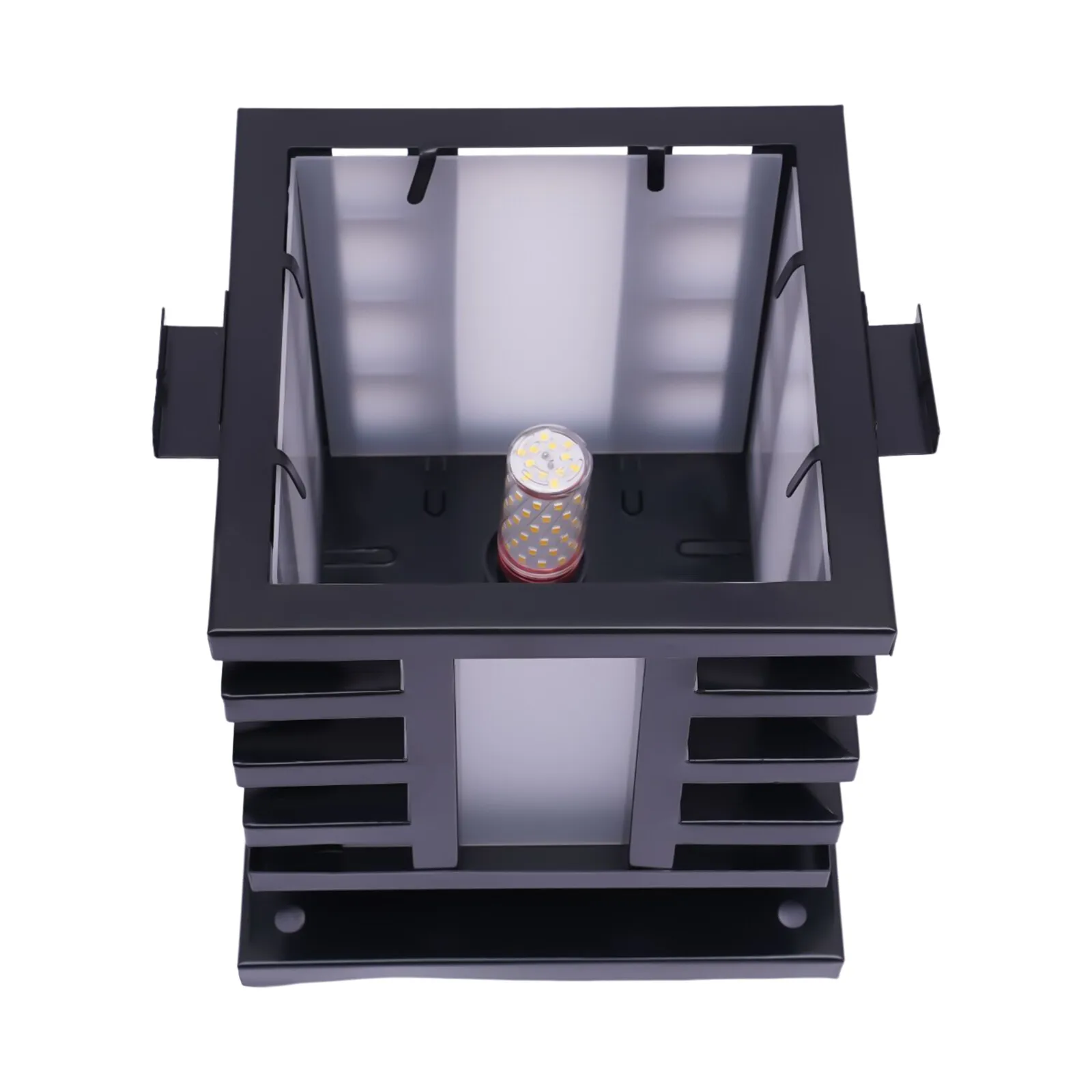 Waterproof Lights Retro Iron Pillar Light Garden Yard Fence Post Landscape Lamp