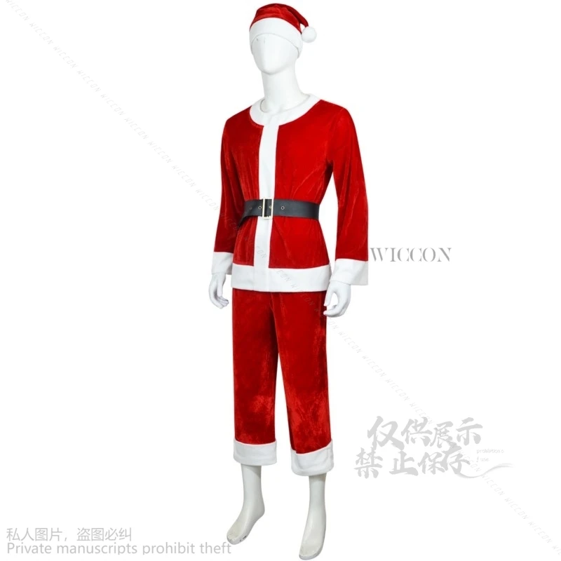 2024 halloween palhaço cosplay filme anime fantasia papai noel terrível óculos máscara chapéu natal chapelaria terno de halloween adereços