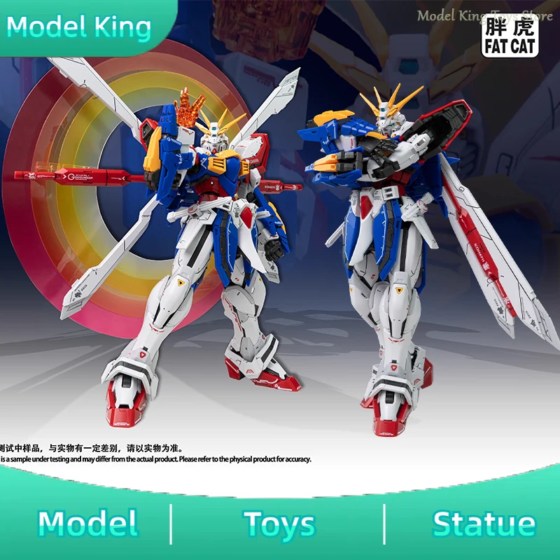 

FAT CAT Model MG 1/100 GOD Assembly Action Figure Special RG GF13-017NJⅡ Enlarged Version Plastic Model Kit Toys Christmas Gifts