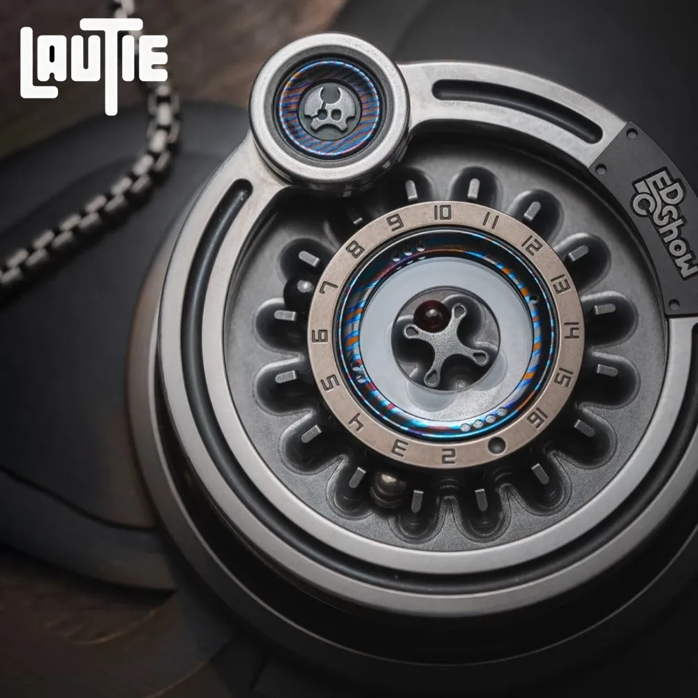 LAUTIE Carnival Mega Spinner Serie 2099 Edizione limitata EDC Show Zircuti Patch Accessori da scrivania per ufficio