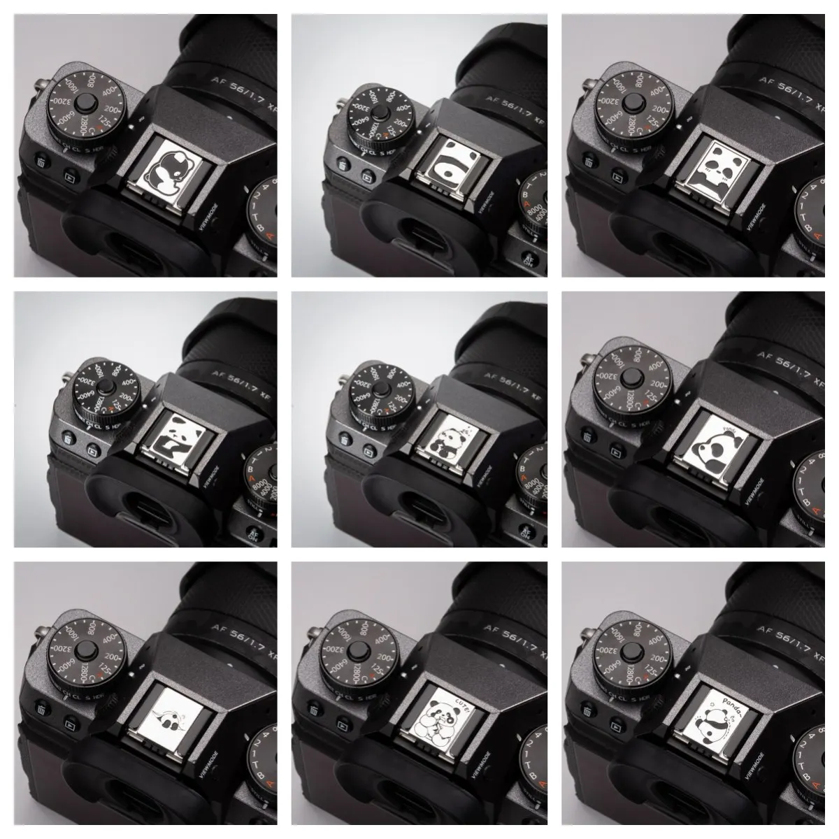 Couvercle de chaussure chaude en métal pour appareil photo Fujifilm XT5 XT30 100Vi 100V XT30 XT50 XM5 XPRO3 XE4 GFX100RF Leica Q3 Dlux8 Nikon ZF ZFC