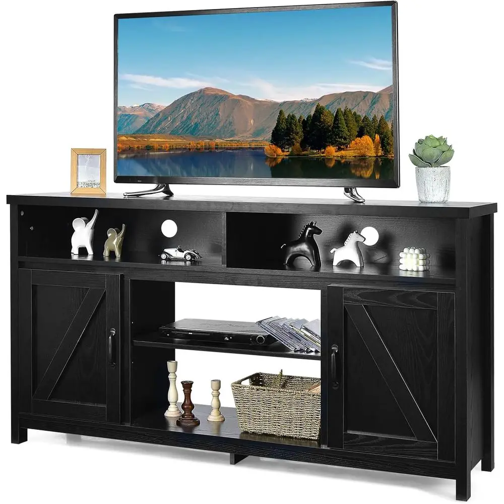 Black 59 Tv Stand F…