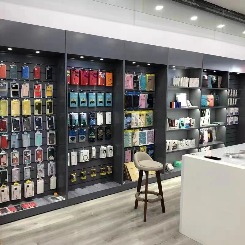 Escaparate de productos electrónicos para tienda de venta al por menor profesional, 3C, exhibición de auriculares, muebles, accesorios para teléfono móvil, wi