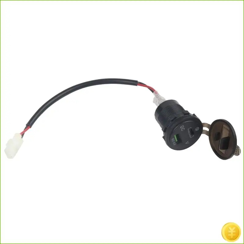 

Motorcycle USB Charger With Voltage Display USB+Type-C Port Socket For Honda CB500X Accessories