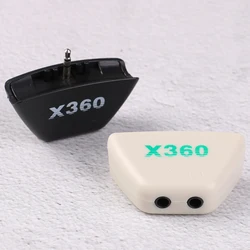 1PC Earphone Headset Headphone Mic Audio Converter Adapter Controller for xbox 360