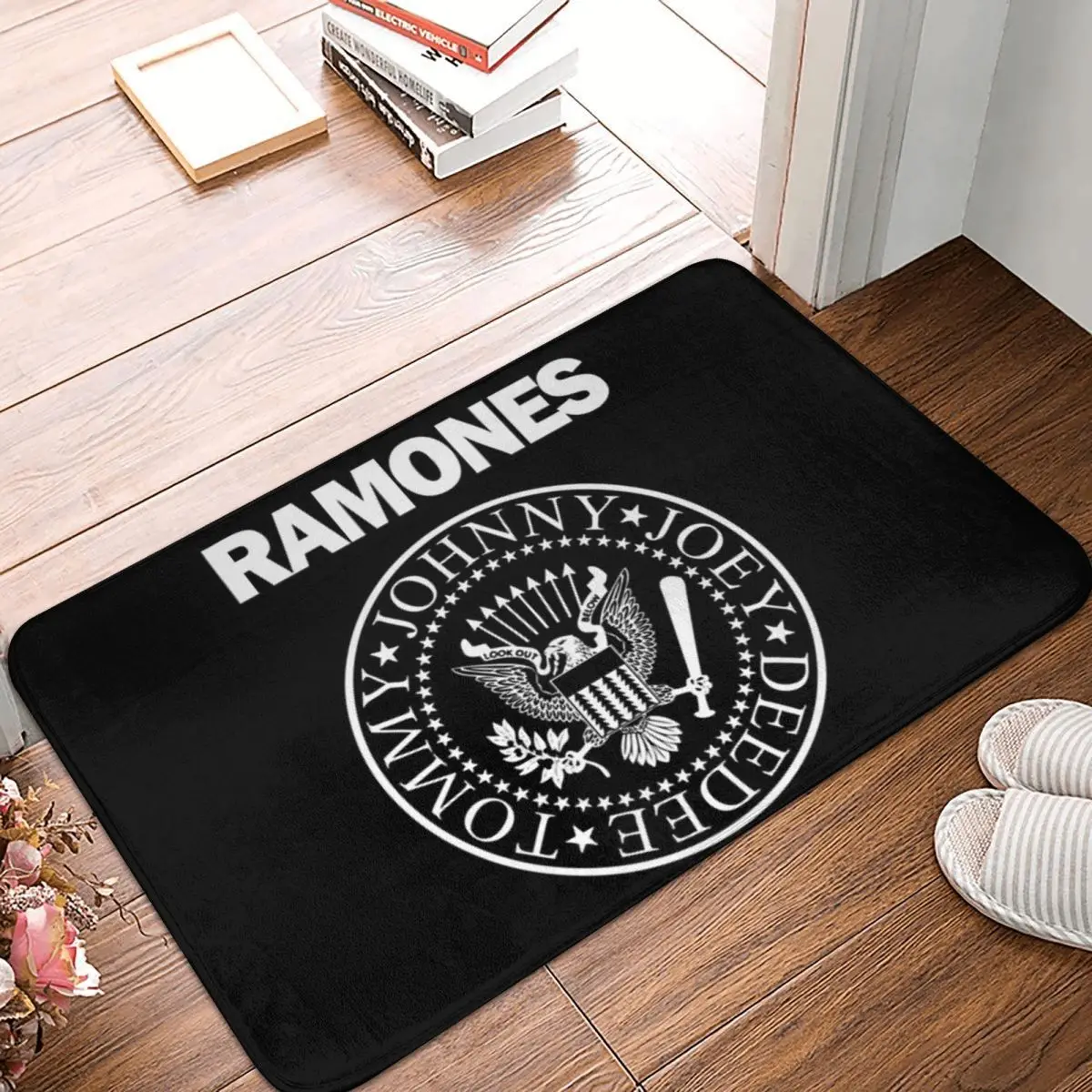 The Ramone Merch Non-slip Doormat Floor Mat Antiwear Carpet Rug for Kitchen Entrance Home Bedroom Footpad Mats