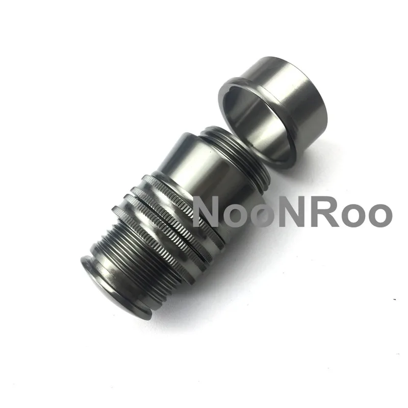 Fly Rod Reel Seat Aluminum Hardware  20G DIY Repair Part For Reel Seat  Only Hardware NooNRoo 1 Set