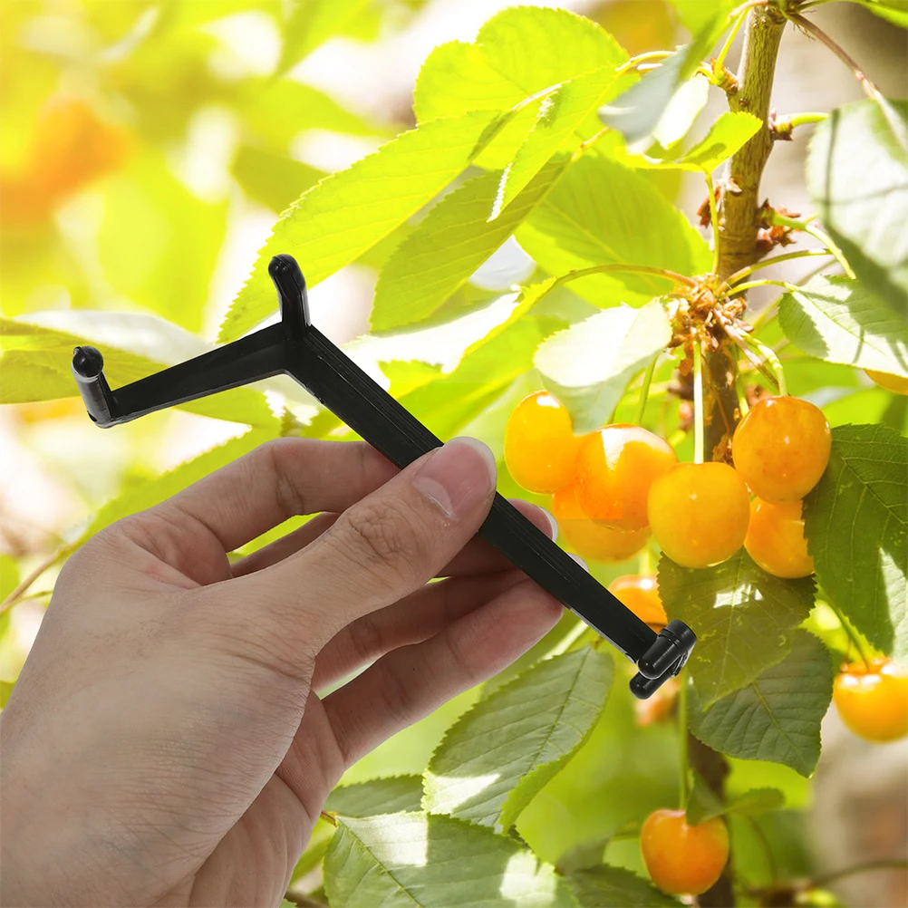 

50 Pcs Limb Spreaders for Fruit Trees Puller Branch Adjustable Plant Support Holder Black