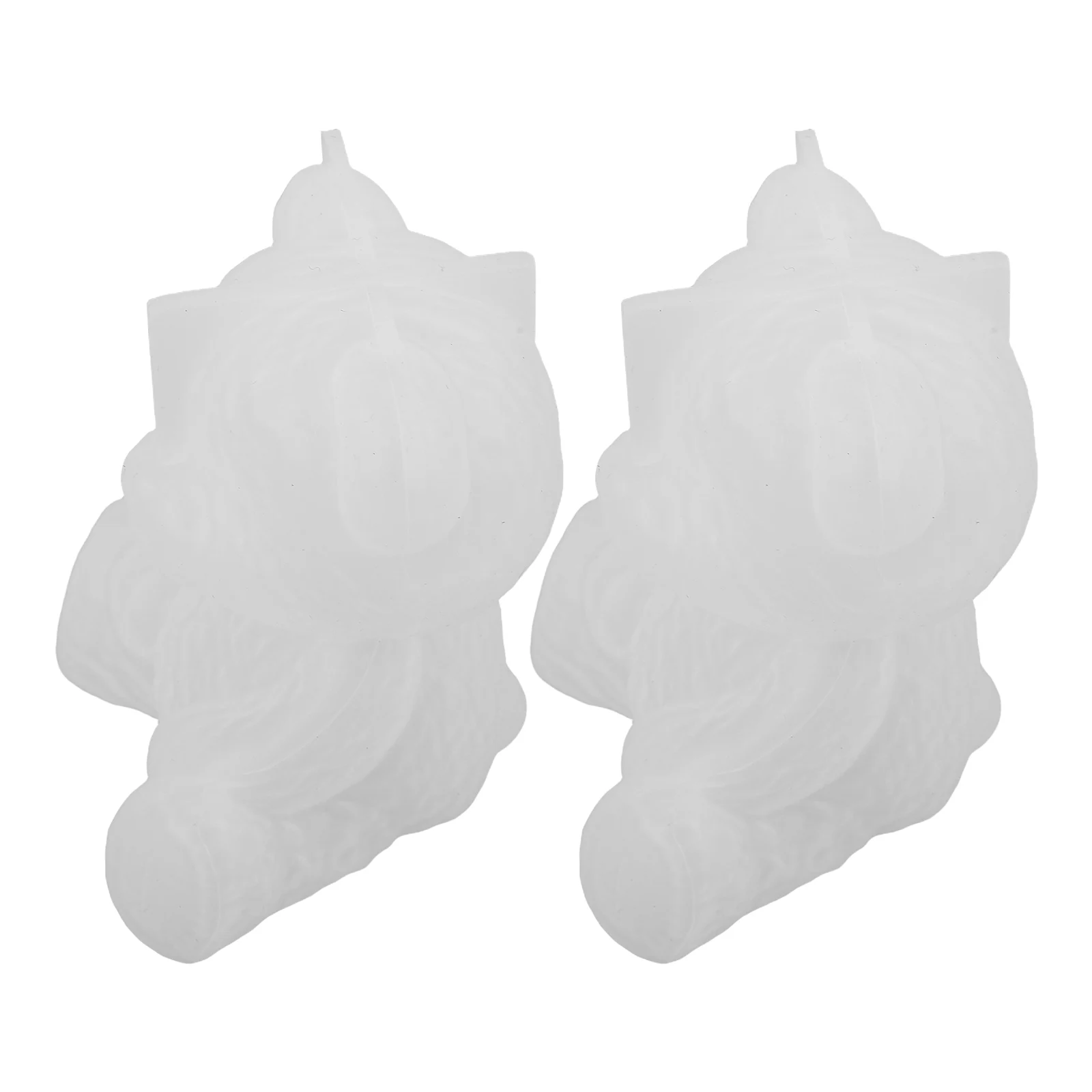 2Pcs Silicone Bear Resin Mold Cute 3D Animal Shape Cake Chocolate Epoxy Resin Casting Mold DIY Crafts 3D Silicone Bear Moulds