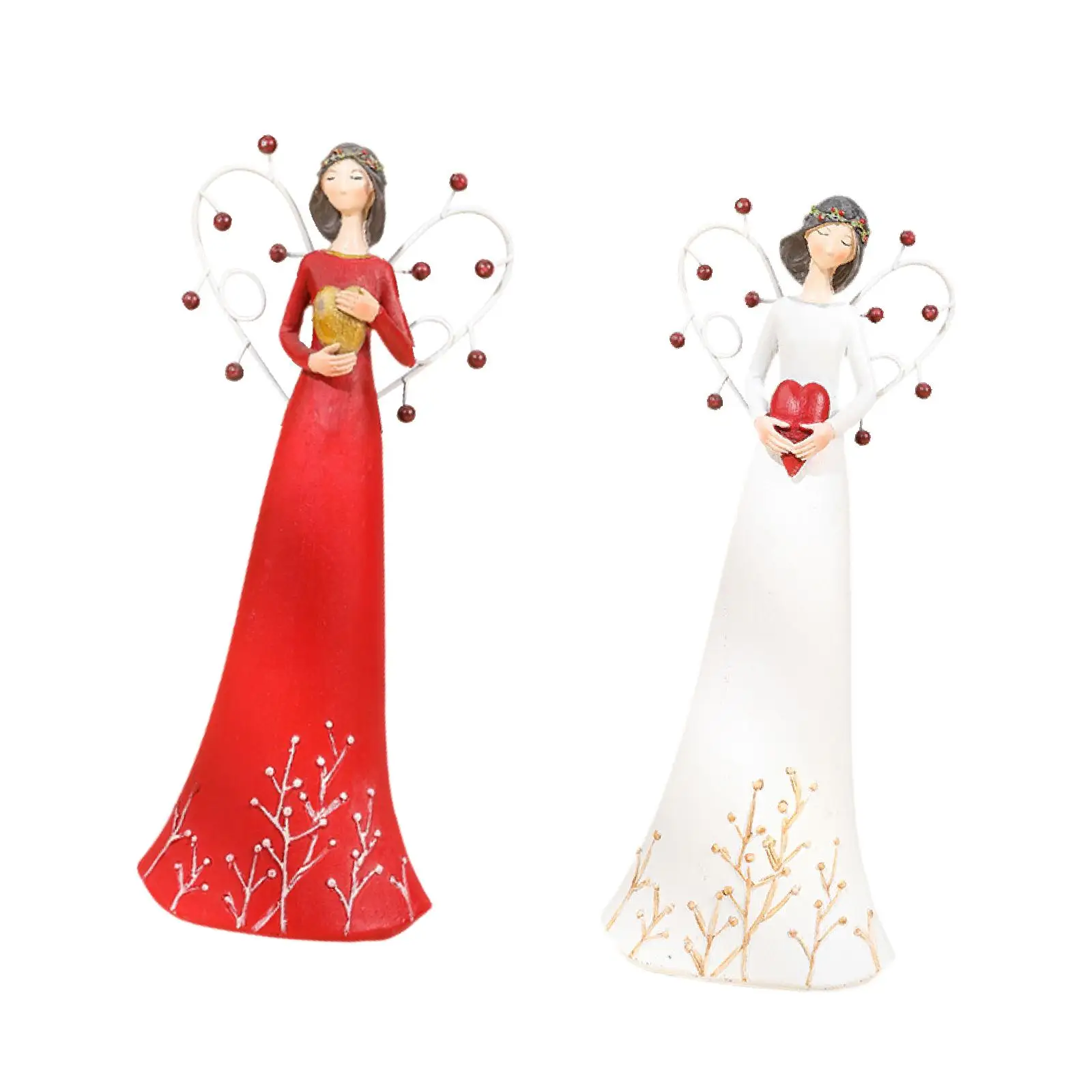 

Angel Statue Fashion Nordic Figurine for Home Office Decor Women Indoor