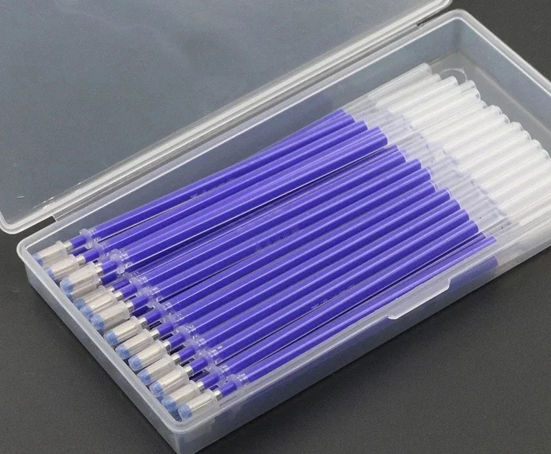Hochtemperatur-Entfernungsstift-Nachfüllung, hitzeverschwindender Stift für Kleidung, DIY-Lederhandwerk – Detail 7