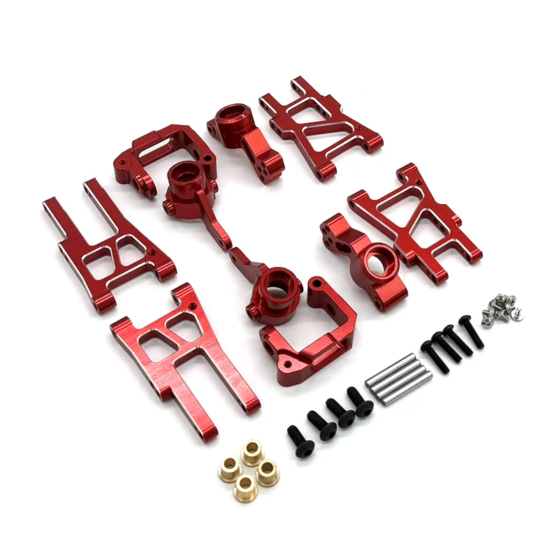 JXMJ Metal Accessories Carisma M40S 1/10 Honda FL5 Simulation RC Swing Arm Steering Cup Rear Wheel Base C Bracket Part