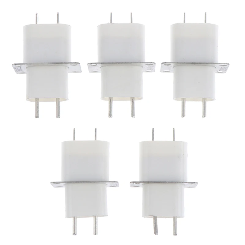 Hot sale Electronic Microwave Oven Magnetron 4 Filament Pin Sockets Converter Home 5Pcs