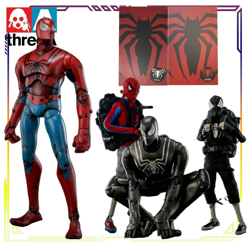 

ThreeA Toys, оригинальная серия 1\6 Marvel, Питер Паркер и Человек-Паук, классическое издание, секретная версия, аниме-фигурка, модель игрушки
