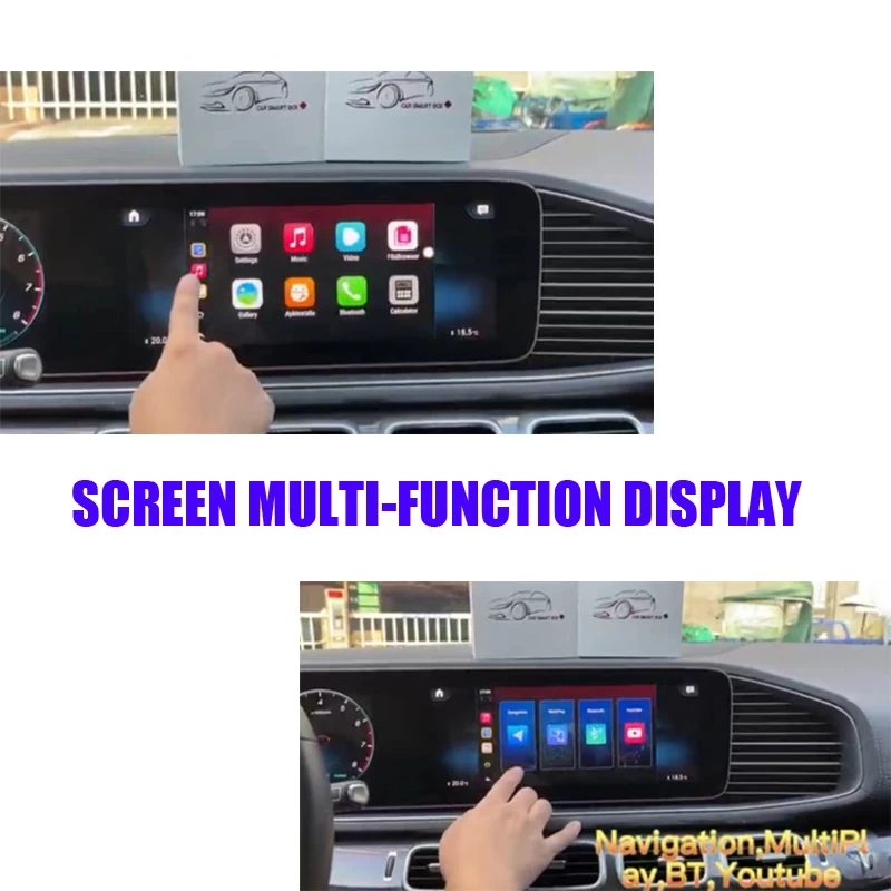 AI Box CP508 Android 10 Wireless CarPlay Mirror Shell 8 Core USB Youtube For Lexus ES NX RX LS LX NX300 ES350 RX459