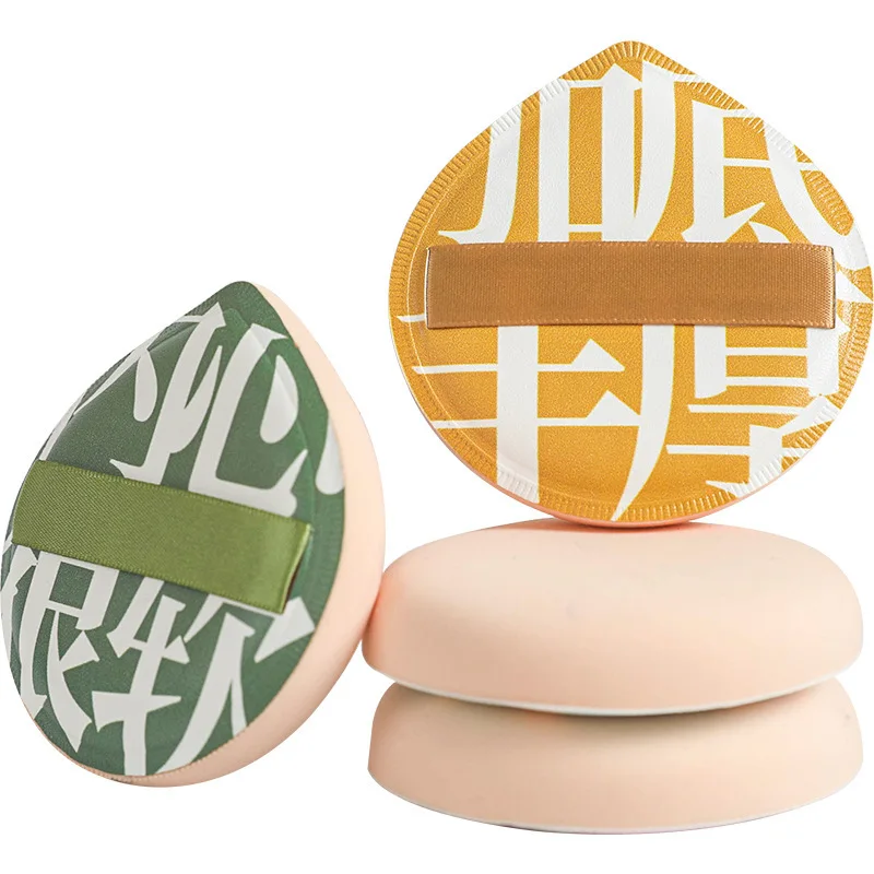 4-delige make-updonsset Superzachte grote poederdons Nat en droog gebruik Gigantische bladerdeeg Make-upproduct voor vrouwen Koreaanse cosmetica-tool