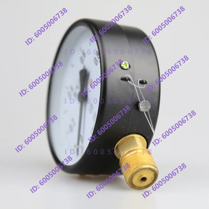 YO-100 0-1.6 MPA oxygen pressure gauge head, pressure gauge, barometer