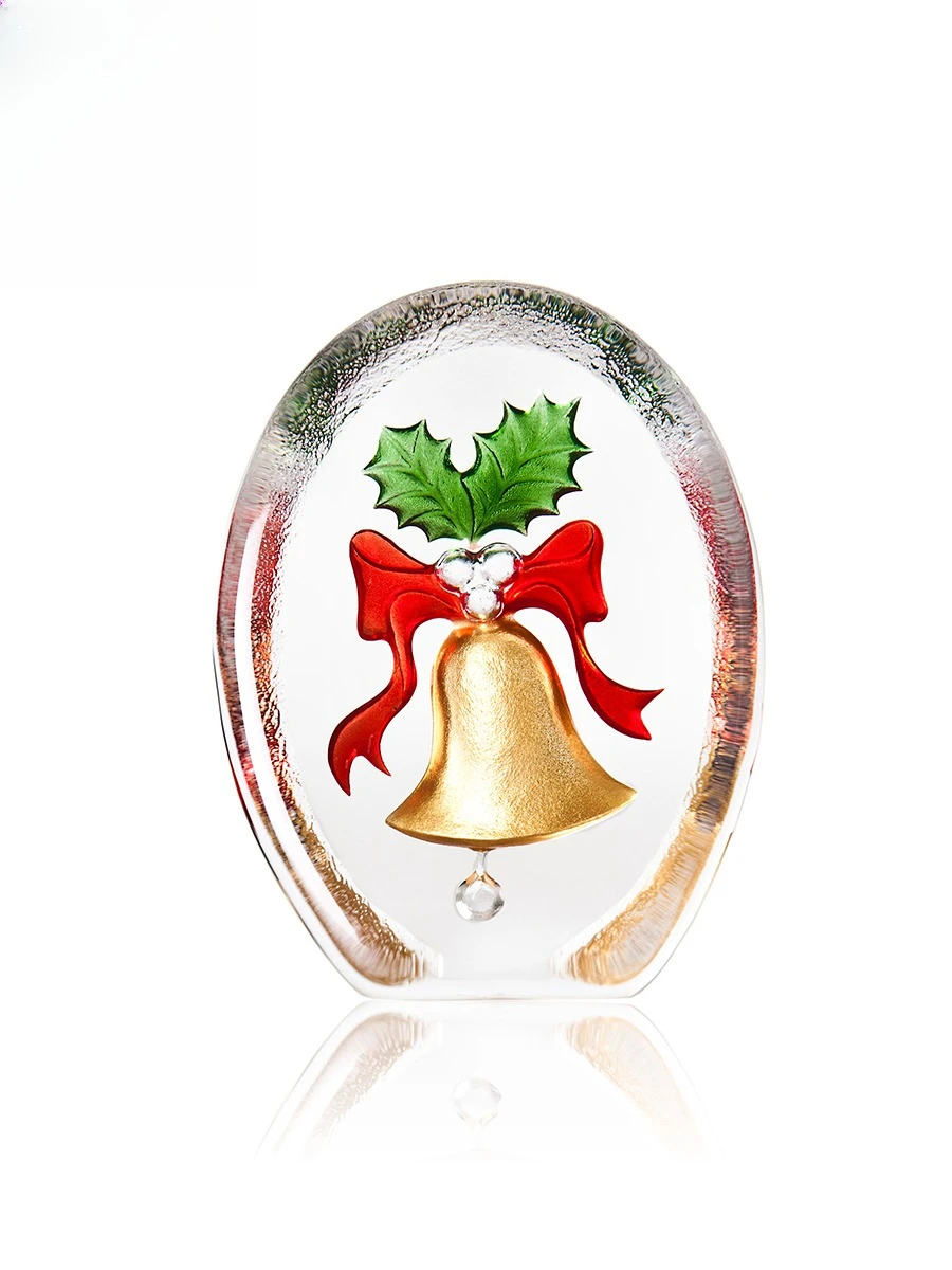 

Christmas bell craft ornament, Fulu home accessories office gift