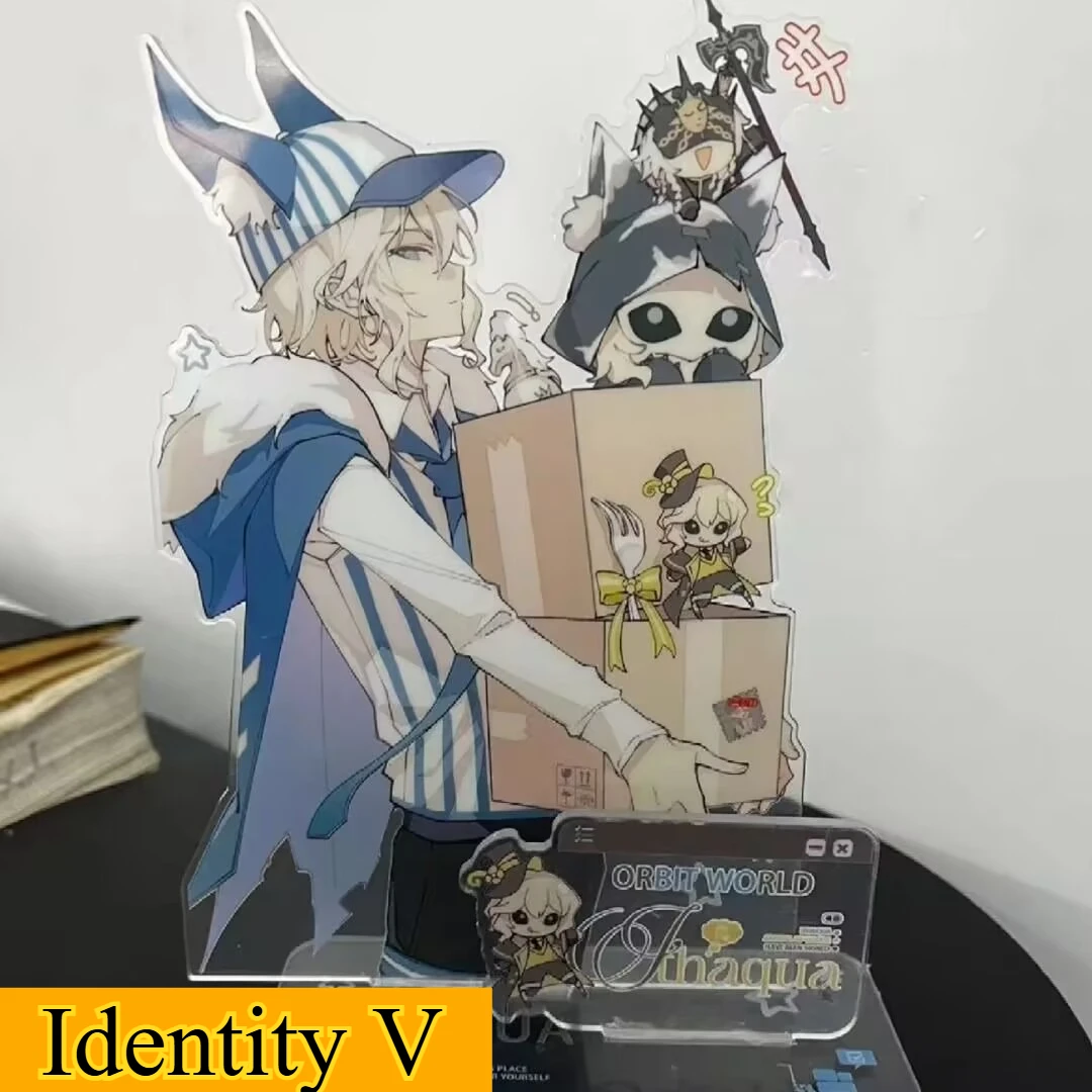 새로운 "Identity V" "Night Watchman,Itakuya" 고품질 외관 수준 자체 제작 아크릴 스탠드 데스크탑 장식 스탠딩 사인
